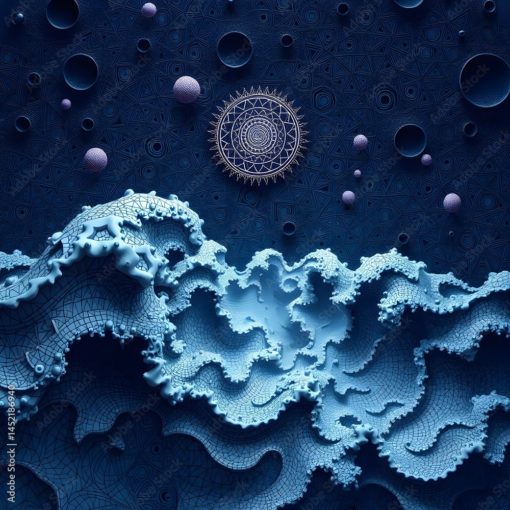 abstract fractal background abstract fractal background