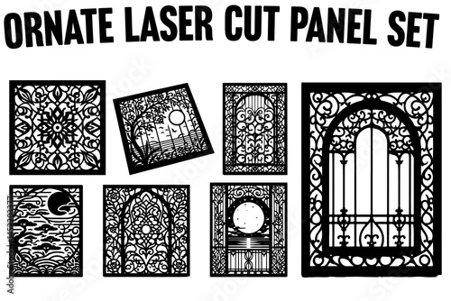 Ornate Laser Cut Panel Bundle