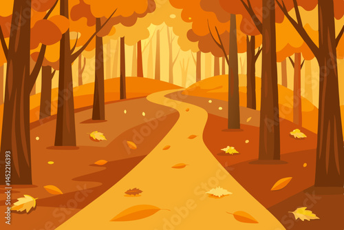 autumn in the park