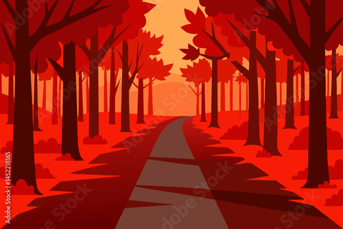alley in the park