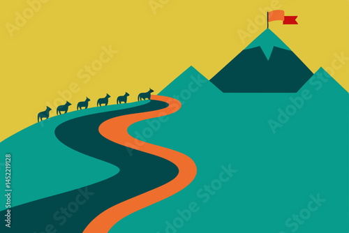road in the mountains