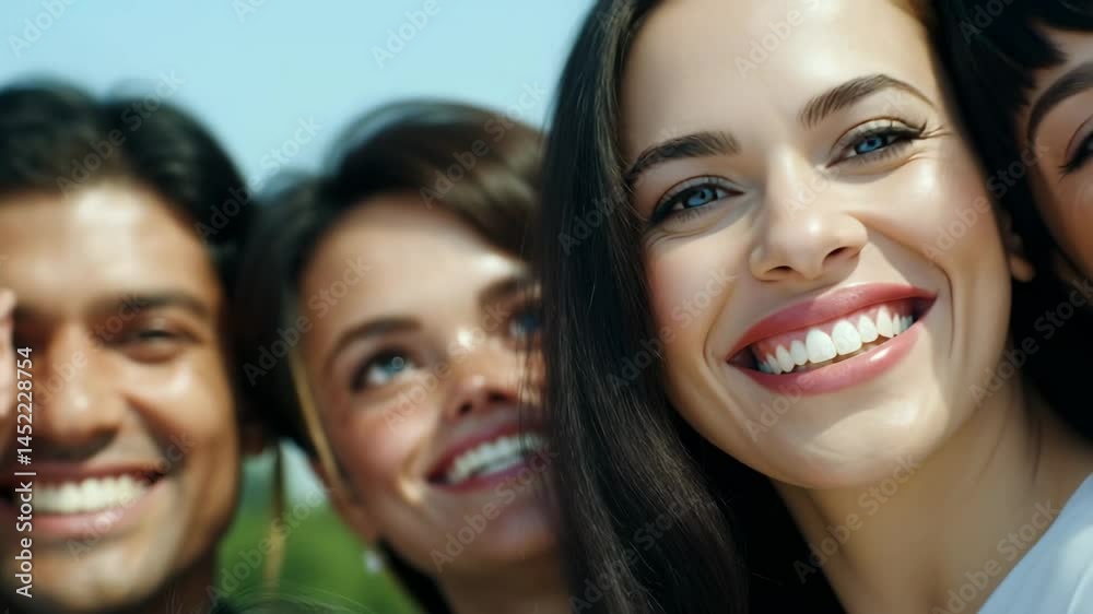 Portraits of diverse people smiling in close-up and group shots, with realistic lighting, natural expressions, and joyful moments, displayed in a submission interface for review. Portraits of diverse people smiling in close-up and group shots, with realistic lighting, natural expressions, and joyful moments, displayed in a submission interface for review.
