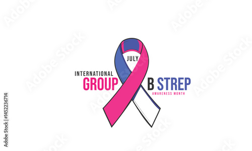 International Group B Strep Awareness Month. background, banner, card, poster, template. Vector illustration.