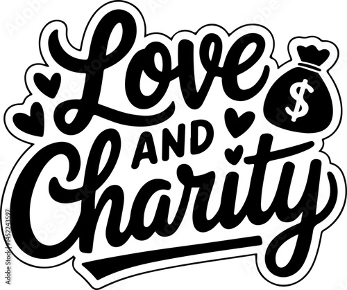 Love And Charity Donation Design