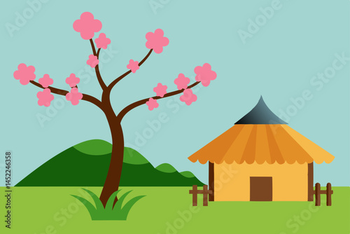 house and tree