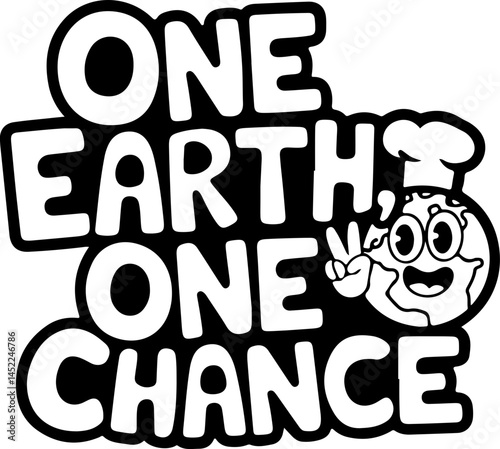 One Earth One Chance Graphic Design