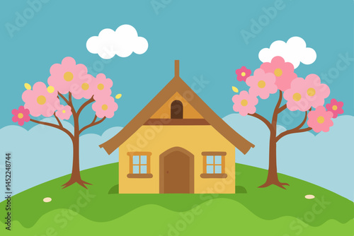 house and tree