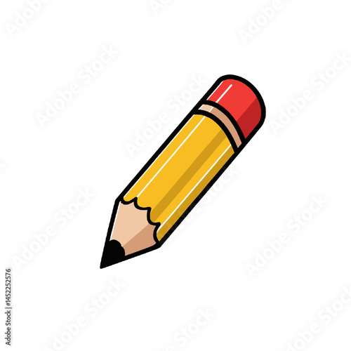 Pencil of Precision: A vibrant, digitally rendered pencil poised to bring ideas to life, symbolizing creativity and the power of written expression.