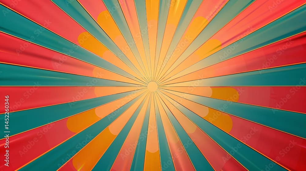 A vibrant and energetic sun burst background with a bright center. Perfect for adding a burst of color, Ai Generative. A vibrant and energetic sun burst background with a bright center. Perfect for adding a burst of color, Ai Generative.