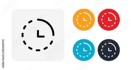 Timeline icon illustration isolated vector sign symbol