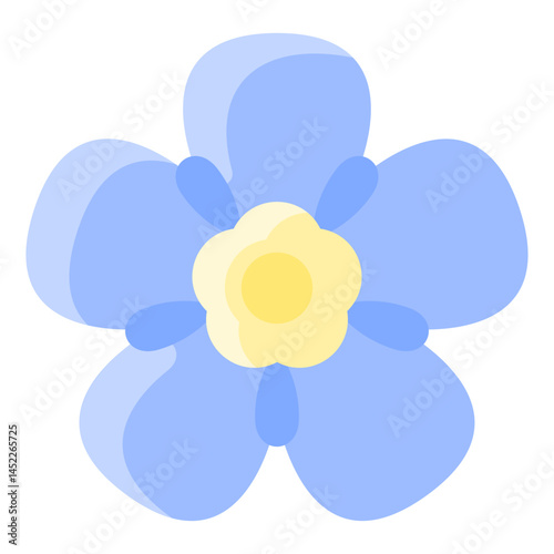 Alpine forget me not