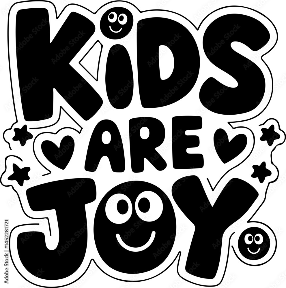 Kids Are Joyful Smiley Faces Kids Are Joyful Smiley Faces
