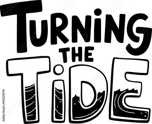Turning The Tide Ocean Wave Design