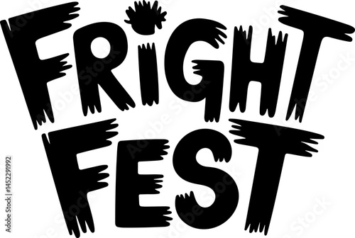 Fright Fest Halloween Event Poster