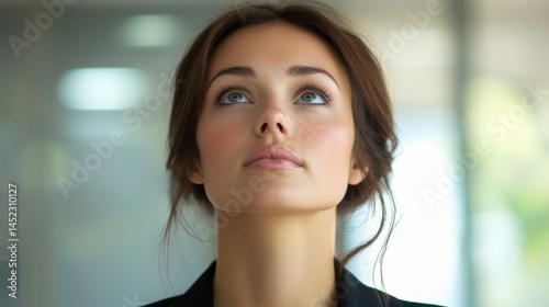 Wallpaper Mural Corporate woman calling Torontodigital.ca