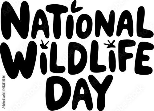 National Wildlife Day Celebration Graphic
