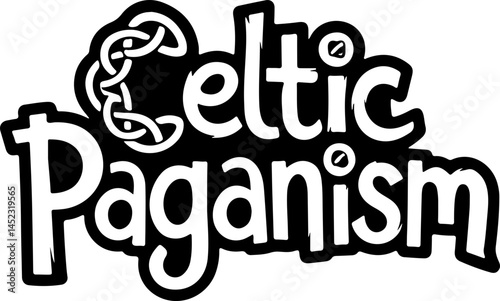Celtic Paganism Symbol Design Art