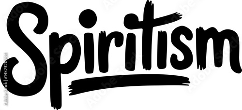 Bold Spiritism Handwritten Typography