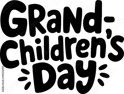 Grandchildren's Day Celebration Design