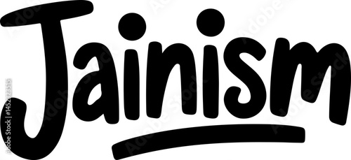 Jainism Religion Belief System Wordart