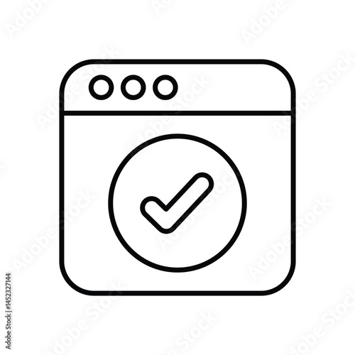 Approved Vector icon