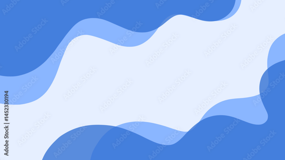 Abstract background vector with blue wave elements Abstract background vector with blue wave elements