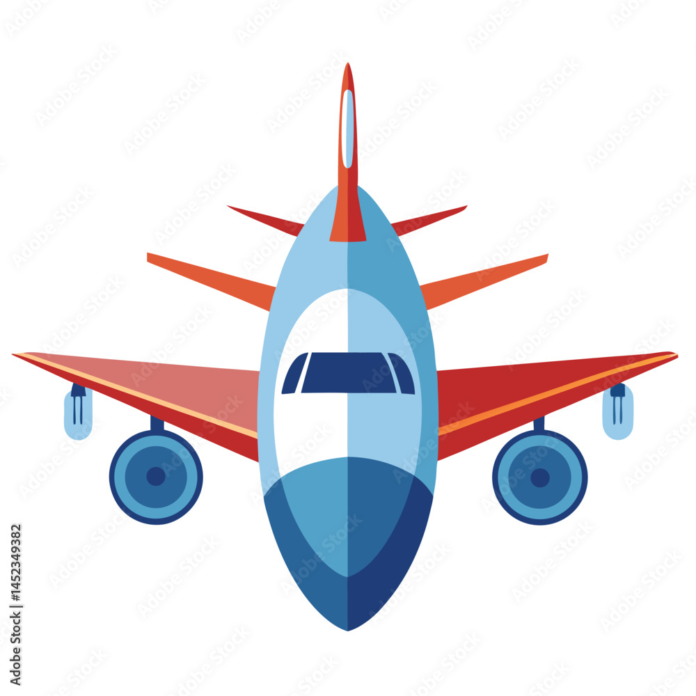 passanger-aeroplane-vactor-image-on-white-background passanger-aeroplane-vactor-image-on-white-background