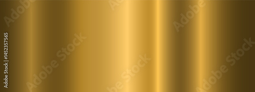 Shiny background with golden gradient. The effect of metallic texture. Golden gradient. Vector EPS 10.
