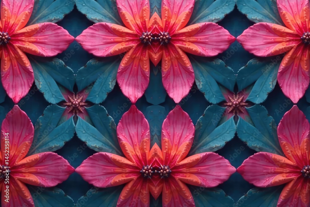 Symmetrical arrangement of repeating geometric forms in muted tones , symmetry, forms Symmetrical arrangement of repeating geometric forms in muted tones , symmetry, forms