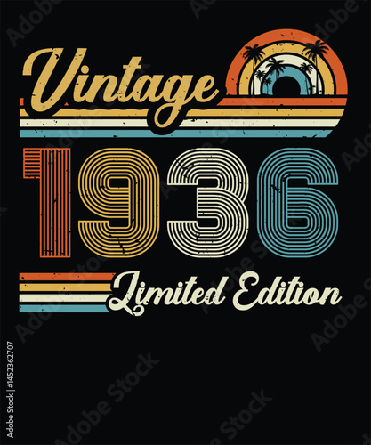 Vintage 1936 Limited Edition