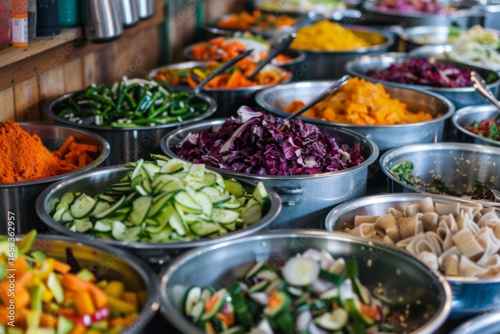 Fototapeta premium Zero Waste Kitchens