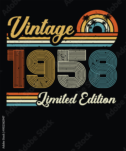 Vintage 1958 Limited Edition