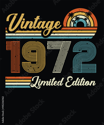 Vintage 1972 Limited Edition