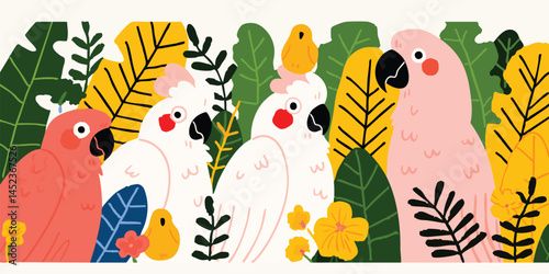 A vibrant illustration show...