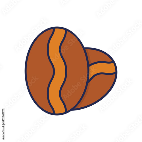 Coffee Beans Vector icon