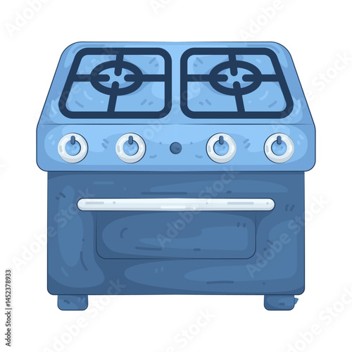 Illustration of Gas stove