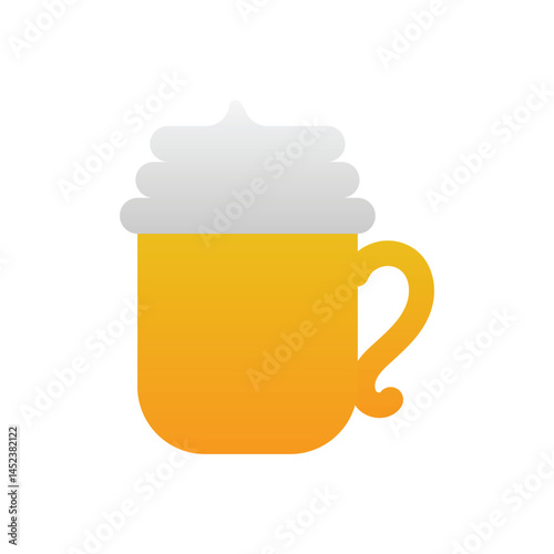 Viennese Coffee Vector icon