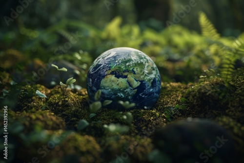 Obraz na płótnie Earth: A Cherished Living Sanctuary w salonie