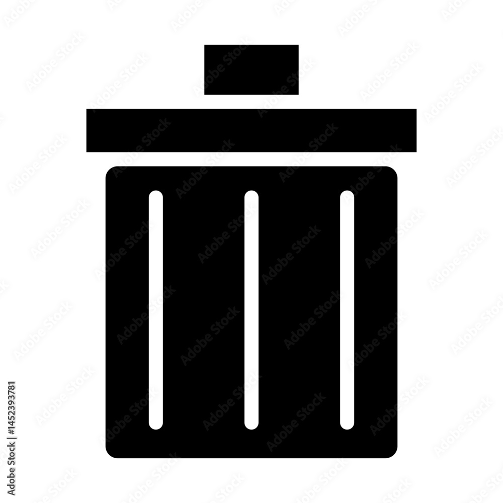 Trash Bin Glyph icons
Trash Bin Glyph icons
