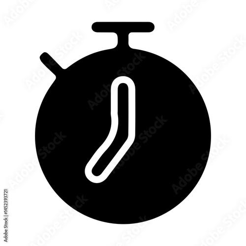 Stop watch Glyph icons
