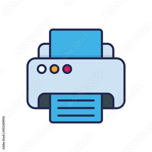 Printer Vector icon