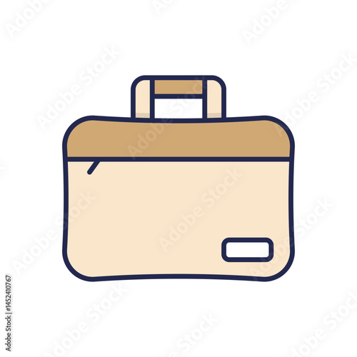 Laptop Bag Vector icon
