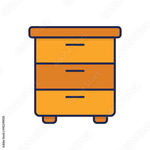 Cabinet Vector icon