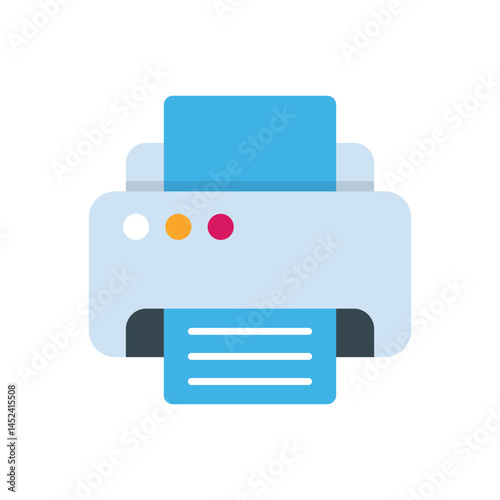 Printer Vector icon