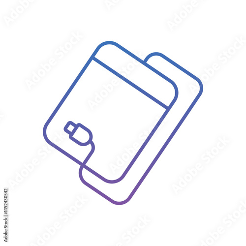 Portable Hdo Vector icon