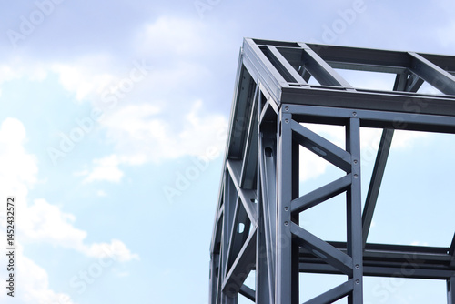 Schilderij op canvas Lightweight steel thin-walled structures