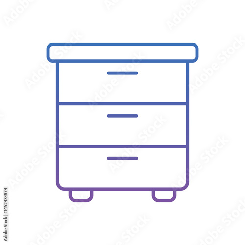Cabinet Vector icon