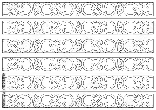 vector sketch illustration silhouette design background abstract classic vintage