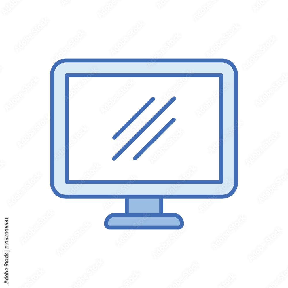 Monitor Vector icon Monitor Vector icon
