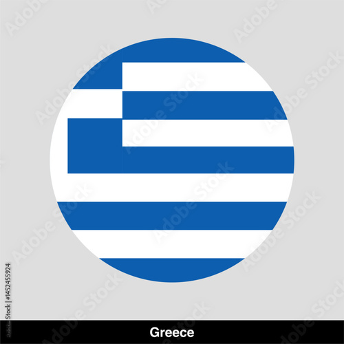 Greek flag vector isolated on transparent background